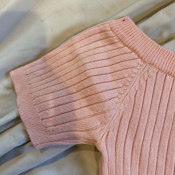 Off the shoulder ribbed top - Picture 4 of 6